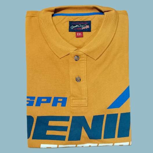 Mens T Shirt Mustard